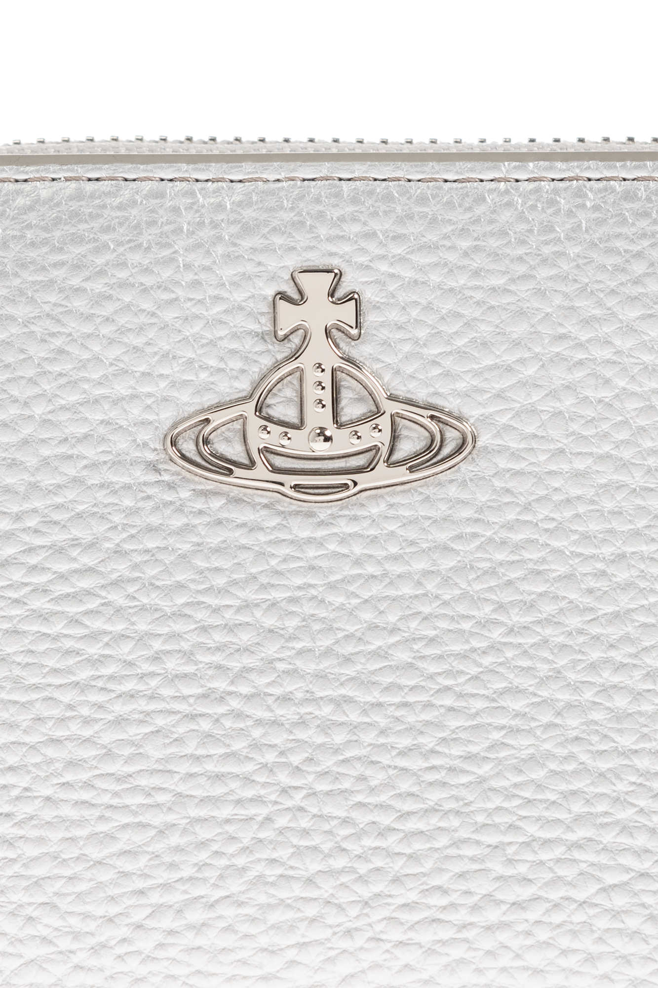 Silver Wallet with logo Vivienne Westwood - Vitkac GB